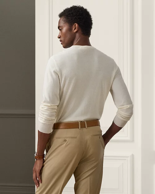 Lauren Ralph Lauren Jersey De Cachemira Con Cuello Redondo Para Hombre | Ralph Lauren® ES