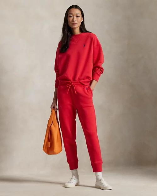 Lauren Ralph Lauren Jersey De Felpa Con Cuello Redondo Para Mujer | Ralph Lauren® ES