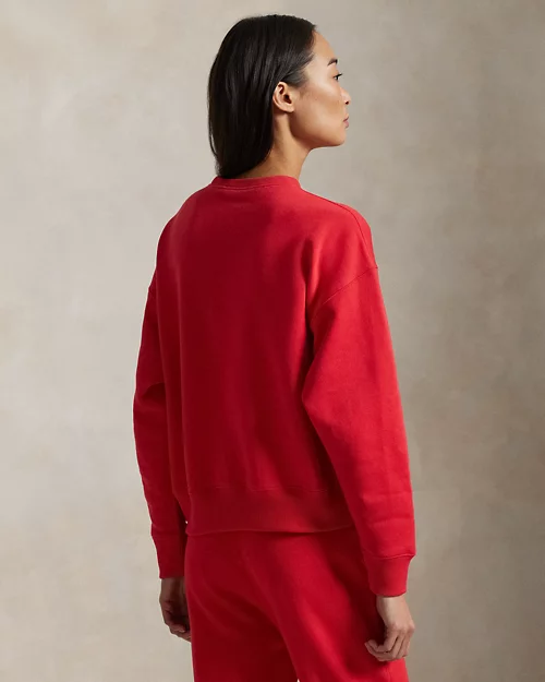 Lauren Ralph Lauren Jersey De Felpa Con Cuello Redondo Para Mujer | Ralph Lauren® ES