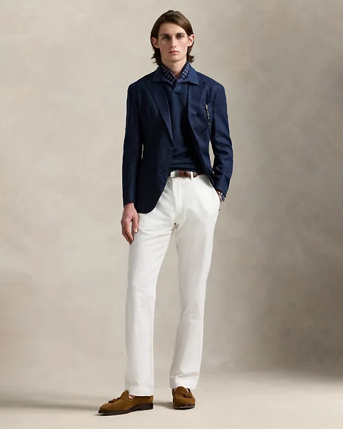 Lauren Ralph Lauren Jersey De Lino En Punto De Piqué Para Hombre | Ralph Lauren® ES