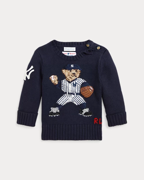 lauren ralph lauren Jersey de los Yankees con Polo Bear para bebé niño | Ralph Lauren® ES