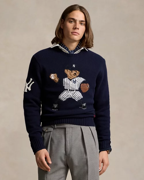Lauren Ralph Lauren Jersey De Los Yankees Con Polo Bear Para Hombre | Ralph Lauren® ES
