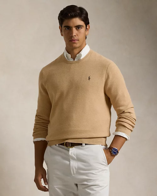 lauren ralph lauren Jersey de punto de piqué de algodón para hombre | Ralph Lauren® ES