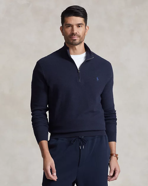 lauren ralph lauren Jersey de punto de piqué y algodón para hombre | Ralph Lauren® ES