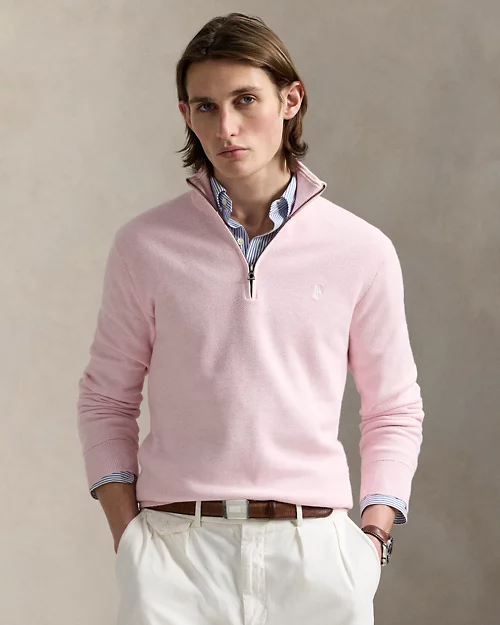 lauren ralph lauren Jersey de punto de piqué y algodón para hombre | Ralph Lauren® ES