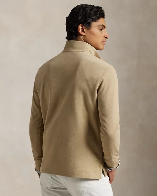 Lauren Ralph Lauren Jersey Estate-Rib Con Cremallera Corta Para Hombre | Ralph Lauren® ES