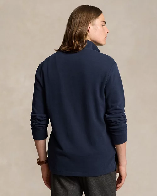 Lauren Ralph Lauren Jersey Estate-Rib Con Cremallera Corta Para Hombre | Ralph Lauren® ES