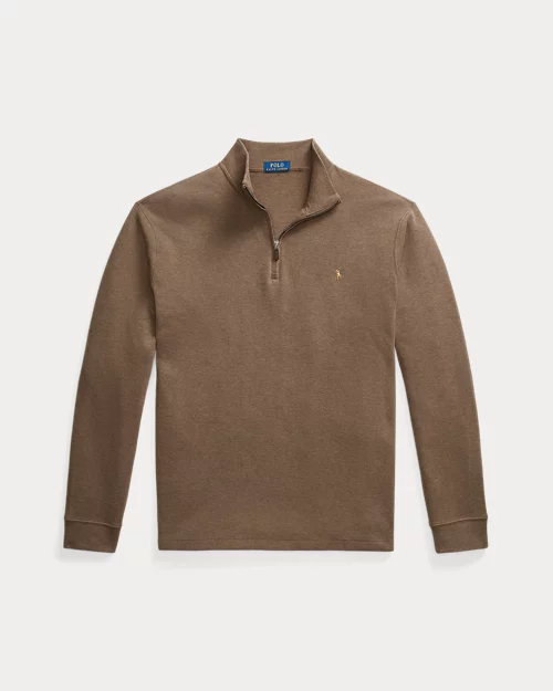 Lauren Ralph Lauren Jersey Estate-Rib Con Cremallera Corta Para Hombre | Ralph Lauren® ES