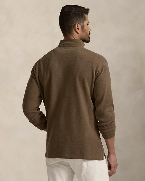 Lauren Ralph Lauren Jersey Estate-Rib Con Cremallera Corta Para Hombre | Ralph Lauren® ES