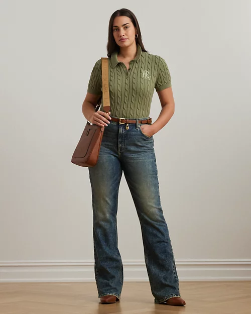 Lauren Ralph Lauren Jersey Tipo Polo De Algodón Para Mujer | Ralph Lauren® ES