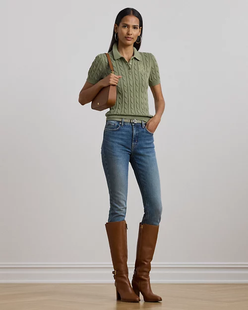 Lauren Ralph Lauren Jersey Tipo Polo De Algodón Para Mujer | Ralph Lauren® ES