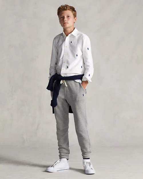 lauren ralph lauren Joggers de felpa para niño | Ralph Lauren® ES