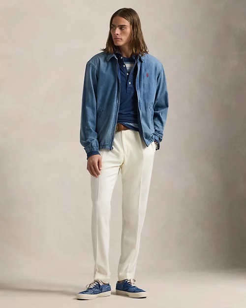 Lauren Ralph Lauren La Chaqueta Bayport De Denim En índigo Para Hombre | Ralph Lauren® ES