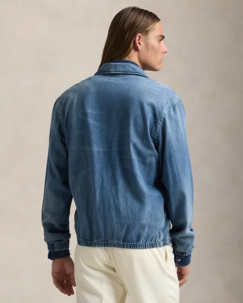 Lauren Ralph Lauren La Chaqueta Bayport De Denim En índigo Para Hombre | Ralph Lauren® ES