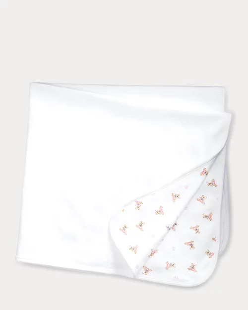 Lauren Ralph Lauren Manta De Algodón Con Osito Polo Para Baby | Ralph Lauren® ES