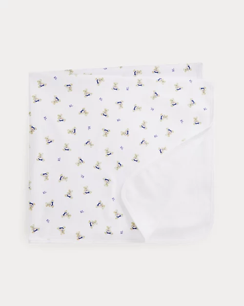 lauren ralph lauren Manta de algodón con Osito Polo para Baby | Ralph Lauren® ES