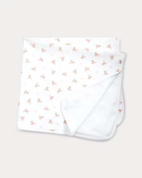 lauren ralph lauren Manta de algodón con Osito Polo para Baby | Ralph Lauren® ES