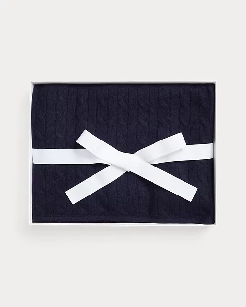 lauren ralph lauren Manta de cachemira en punto de ochos para Baby | Ralph Lauren® ES