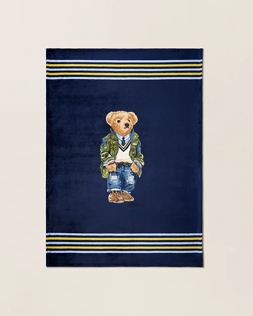 lauren ralph lauren Manta decorativa de felpa con Polo Bear | Ralph Lauren® ES