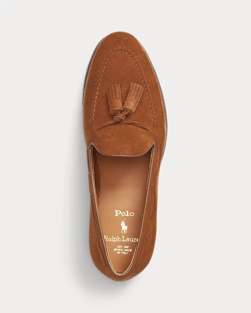 Lauren Ralph Lauren Mocasín Maestra De Ante Con Borlas Para Hombre | Ralph Lauren® ES