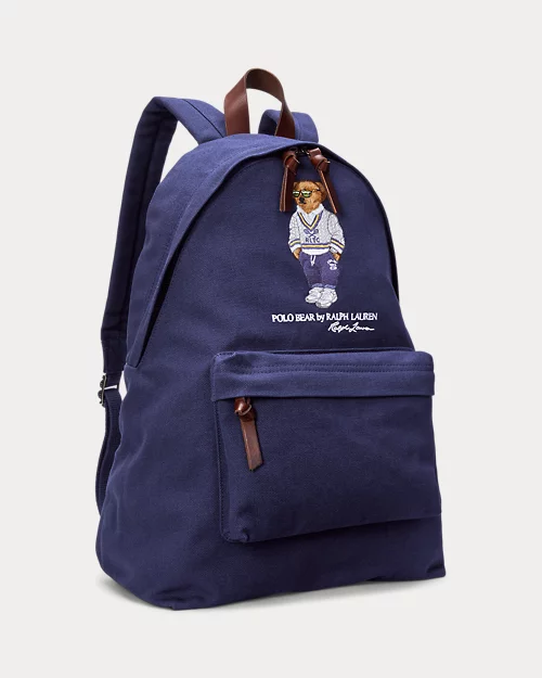Lauren Ralph Lauren Mochila De Loneta Con Polo Bear Para Hombre | Ralph Lauren® ES
