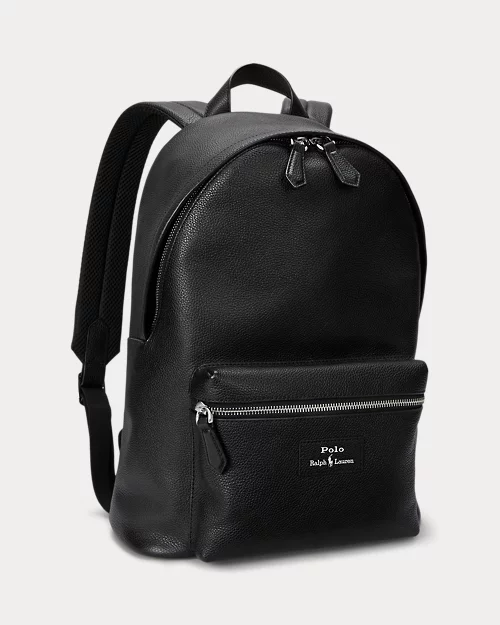 Lauren Ralph Lauren Mochila De Piel Granulada Para Hombre | Ralph Lauren® ES
