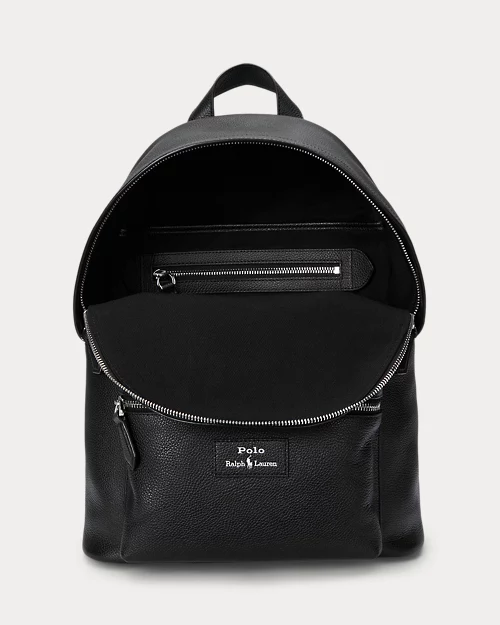 Lauren Ralph Lauren Mochila De Piel Granulada Para Hombre | Ralph Lauren® ES
