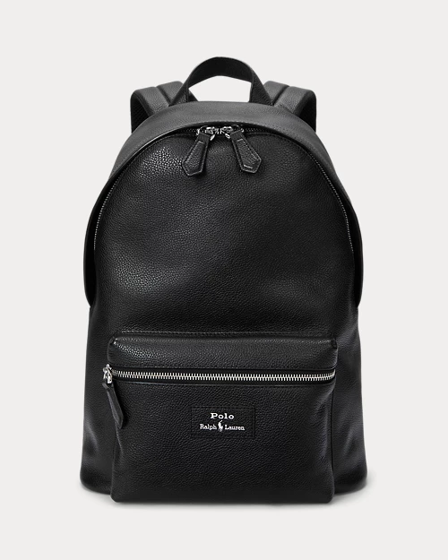 lauren ralph lauren Mochila de piel granulada para hombre | Ralph Lauren® ES