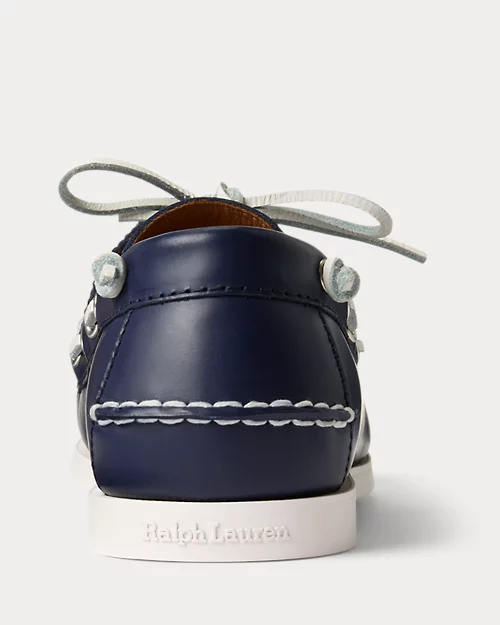 Lauren Ralph Lauren Náuticos Merton De Piel Para Hombre | Ralph Lauren® ES