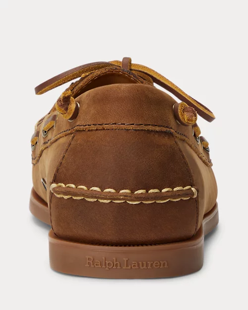 Lauren Ralph Lauren Náuticos Merton De Piel Para Hombre | Ralph Lauren® ES