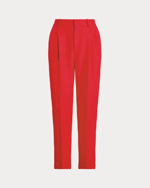 Lauren Ralph Lauren Pantalón Ajustado De Sarga De Lino Para Mujer | Ralph Lauren® ES