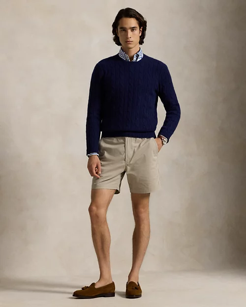 lauren ralph lauren Pantalón corto chino prepster elástico para hombre | Ralph Lauren® ES