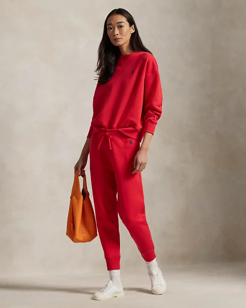 lauren ralph lauren Pantalón de chándal de felpa para mujer | Ralph Lauren® ES