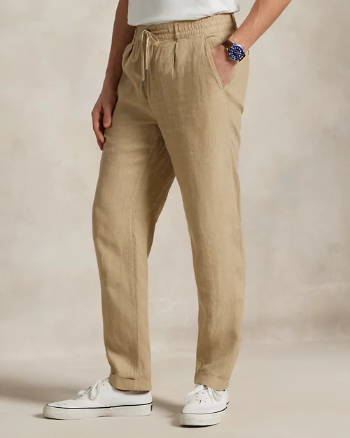 Lauren Ralph Lauren Pantalón De Lino Slim Tapered Fit Para Hombre | Ralph Lauren® ES