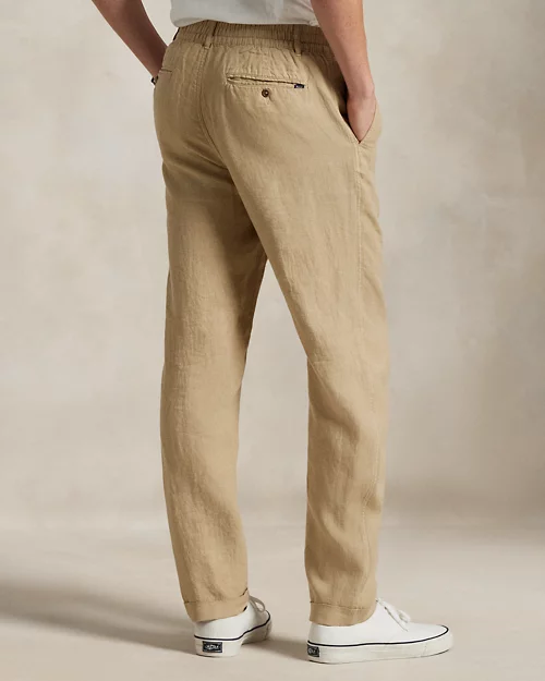 Lauren Ralph Lauren Pantalón De Lino Slim Tapered Fit Para Hombre | Ralph Lauren® ES