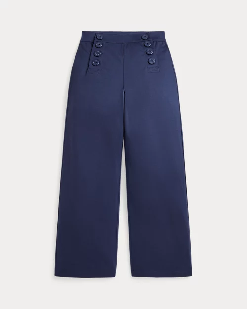 lauren ralph lauren Pantalón de pernera ancha de ponte para niña | Ralph Lauren® ES