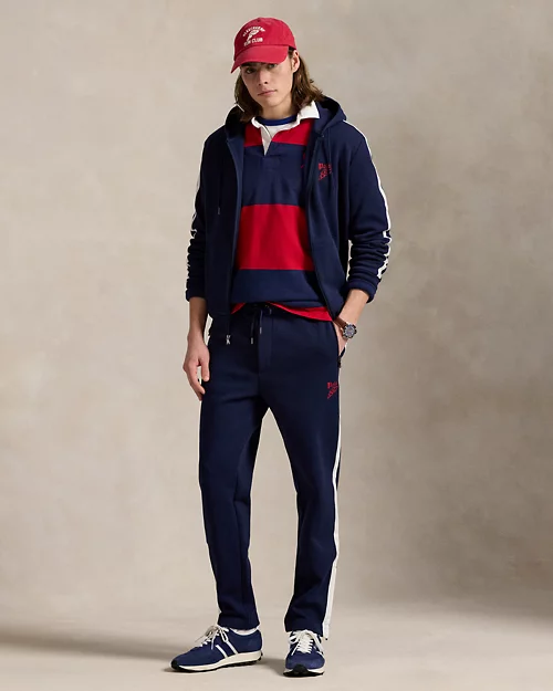 lauren ralph lauren Pantalón de piqué y punto doble para hombre | Ralph Lauren® ES