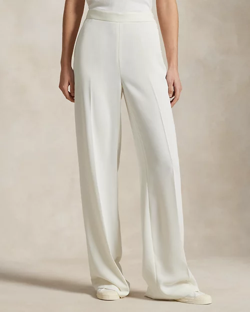 Lauren Ralph Lauren Pantalón De Raso Con Pernera Ancha Para Mujer | Ralph Lauren® ES