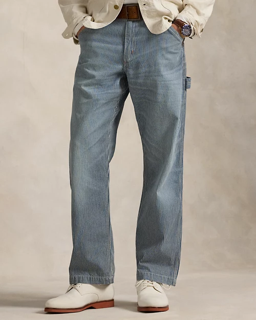 Lauren Ralph Lauren Pantalón Dungaree Fit Con Rayas Para Hombre | Ralph Lauren® ES