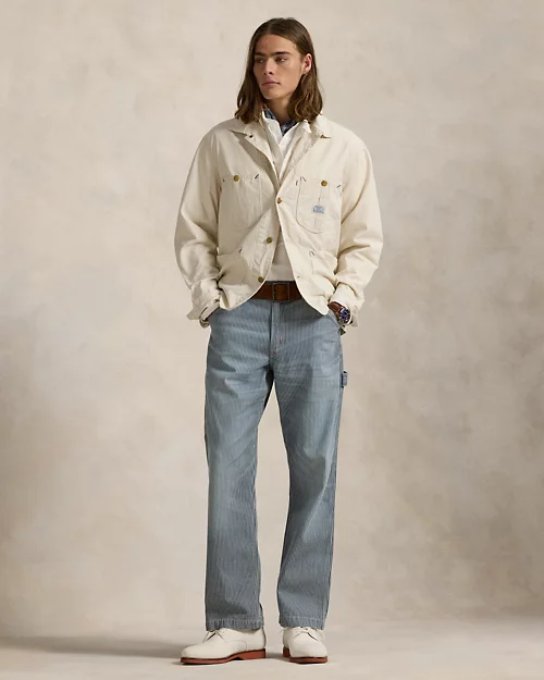 lauren ralph lauren Pantalón Dungaree Fit con rayas para hombre | Ralph Lauren® ES
