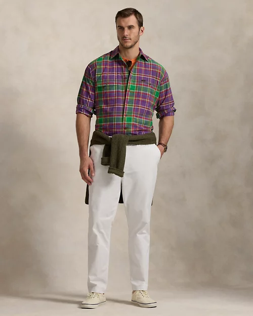 lauren ralph lauren Pantalón elástico Polo Classic Fit para hombre | Ralph Lauren® ES