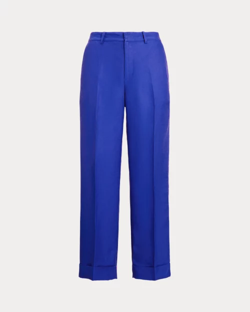 Lauren Ralph Lauren Pantalón Recortado De Sarga Y Lino Para Mujer | Ralph Lauren® ES