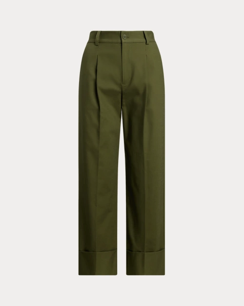 Lauren Ralph Lauren Pantalón Tobillero De Algodón Elástico Para Mujer | Ralph Lauren® ES