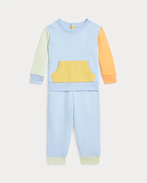 lauren ralph lauren Pantalón y sudadera de rizo francés para bebé niño | Ralph Lauren® ES