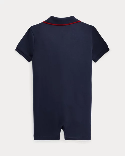 Lauren Ralph Lauren Pelele Corto Tipo Polo De Algodón Suave Para Bebé Niño | Ralph Lauren® ES