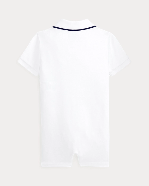 Lauren Ralph Lauren Pelele Corto Tipo Polo De Algodón Suave Para Bebé Niño | Ralph Lauren® ES