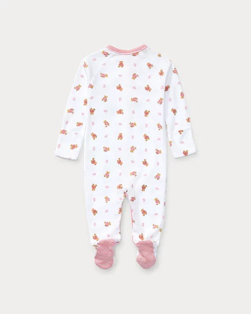 Lauren Ralph Lauren Pelele De Algodón Con Polo Bear Para Bebé Niña | Ralph Lauren® ES