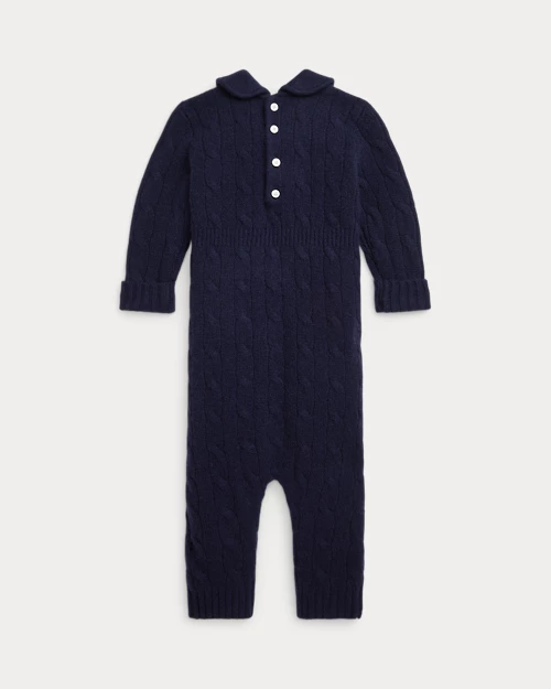 Lauren Ralph Lauren Pelele De Cachemira En Punto De Ochos Para Bebé Niño | Ralph Lauren® ES