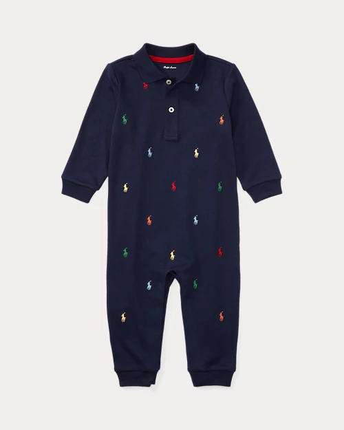lauren ralph lauren Pelele Polo de algodón suave para bebé niño | Ralph Lauren® ES