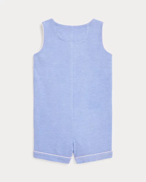 Lauren Ralph Lauren Peto Corto De Piqué Estilo Oxford Para Bebé Niño | Ralph Lauren® ES